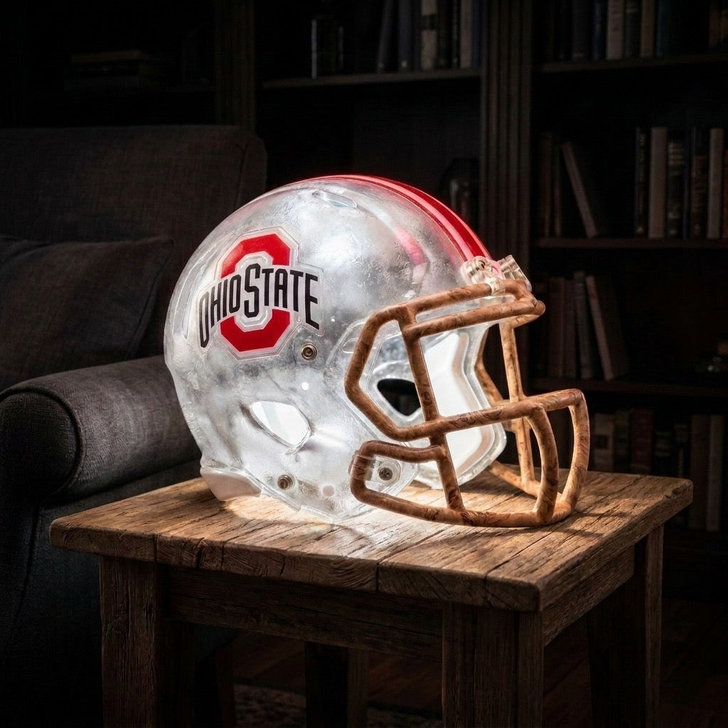Handmade College Football Lamps