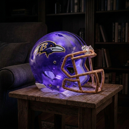Handmade NFL Football Lamps