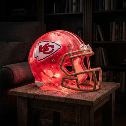 Handmade NFL Football Lamps