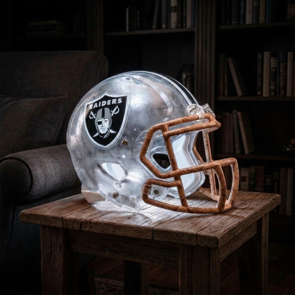 Handmade NFL Football Lamps