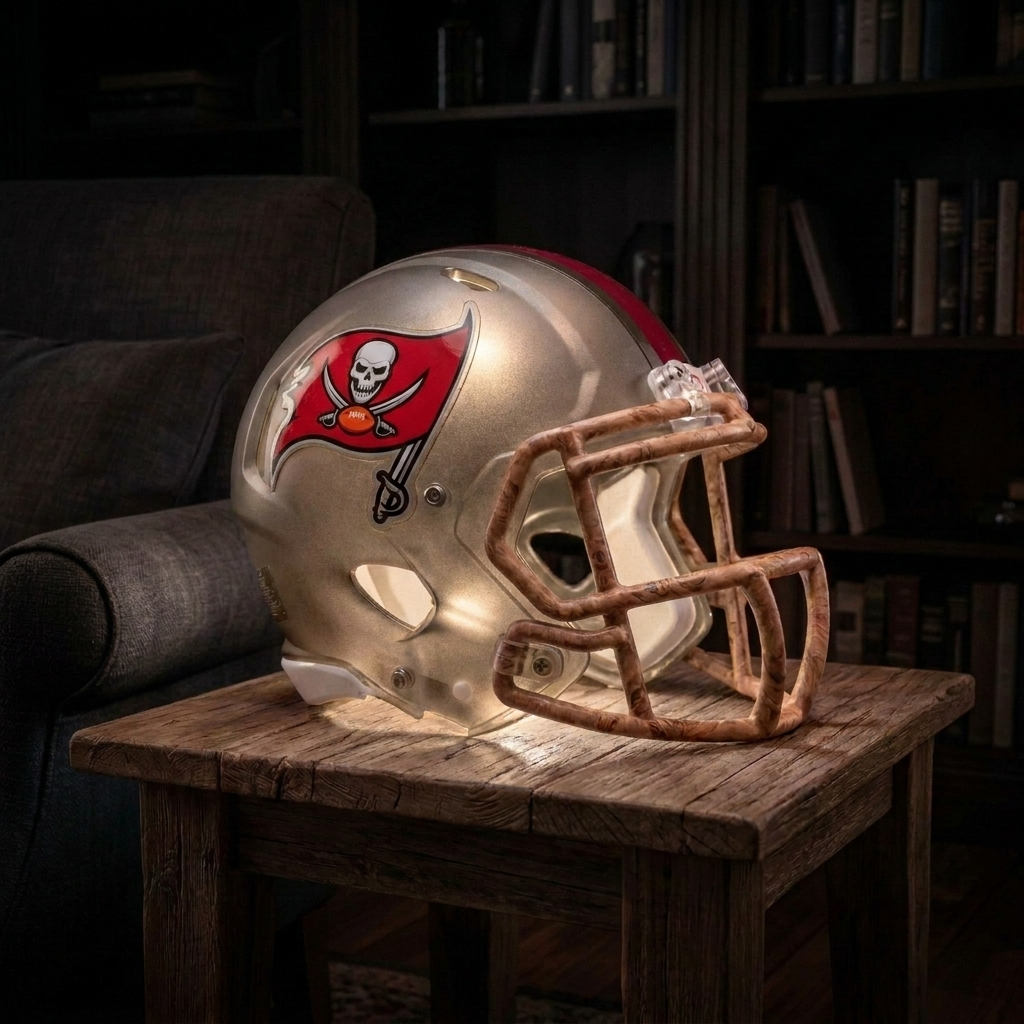 Handmade NFL Football Lamps