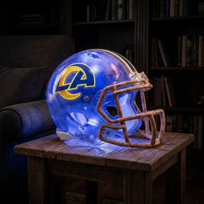 Handmade NFL Football Lamps