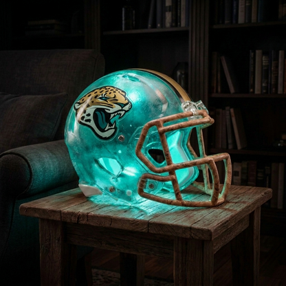 Handmade NFL Football Lamps