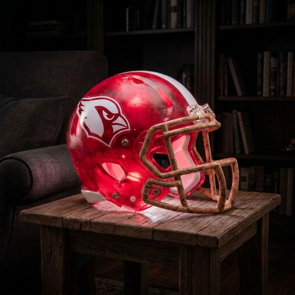 Handmade NFL Football Lamps