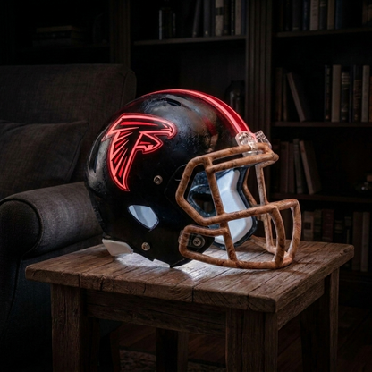 Handmade NFL Football Lamps