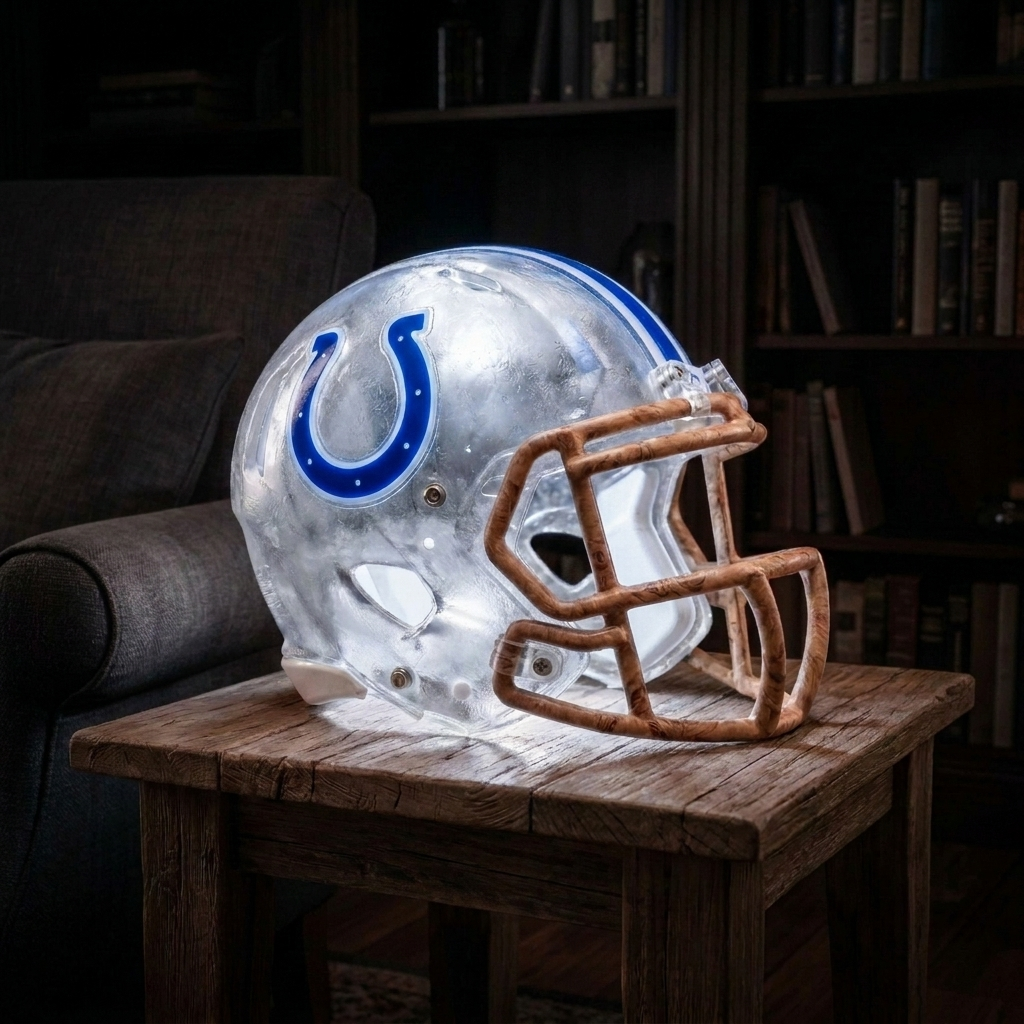 Handmade NFL Football Lamps