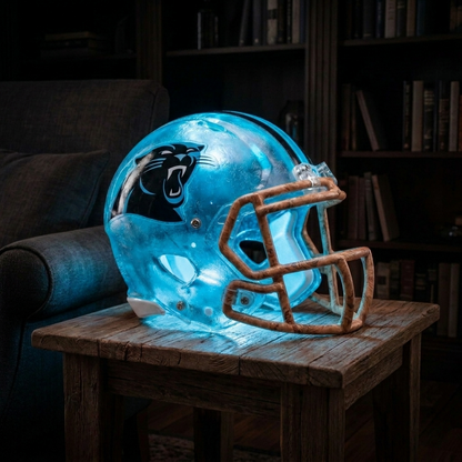 Handmade NFL Football Lamps