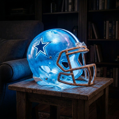 Handmade NFL Football Lamps