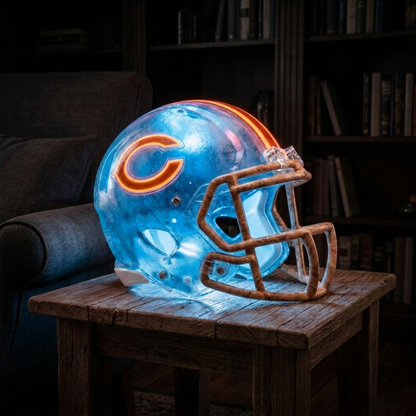 Handmade NFL Football Lamps