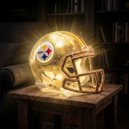 Handmade NFL Football Lamps