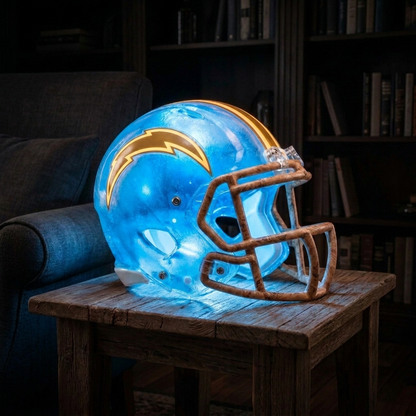 Handmade NFL Football Lamps