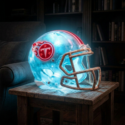 Handmade NFL Football Lamps