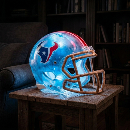 Handmade NFL Football Lamps