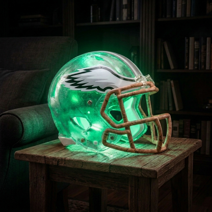 Handmade NFL Football Lamps